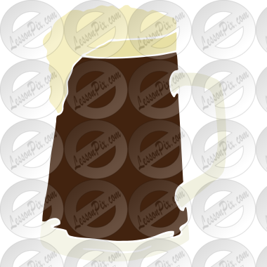 Root Beer Stencil For Classroom Therapy Use Great Root Beer Clipart